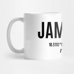 Jamaica Negril w/Coordinates Mug